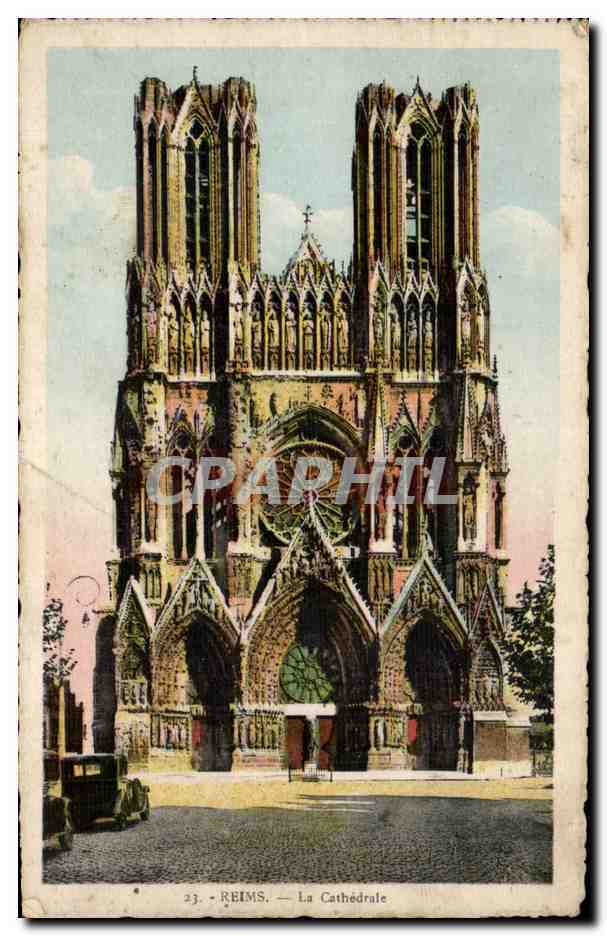 Reims — La Cathédrale — Jacques Fréville, n°23