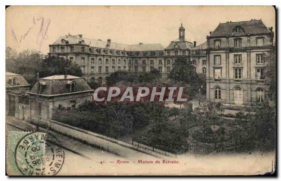 CPA Reims Maison de retraite