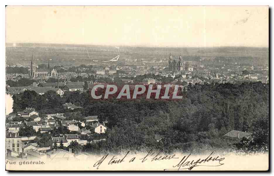 Chalons sur Marne CPA Vue generale
