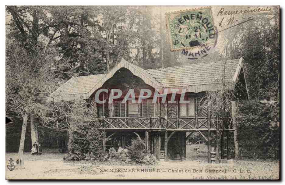 CPA Sainte Menehould Chalet du bois Geraudel