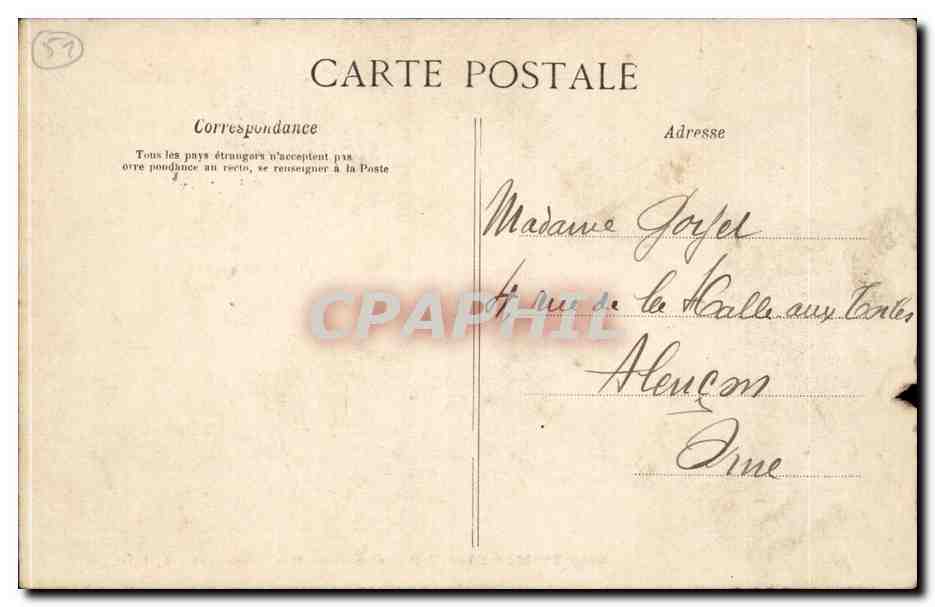 CPA Sainte Menehould Chalet du bois Geraudel — Back