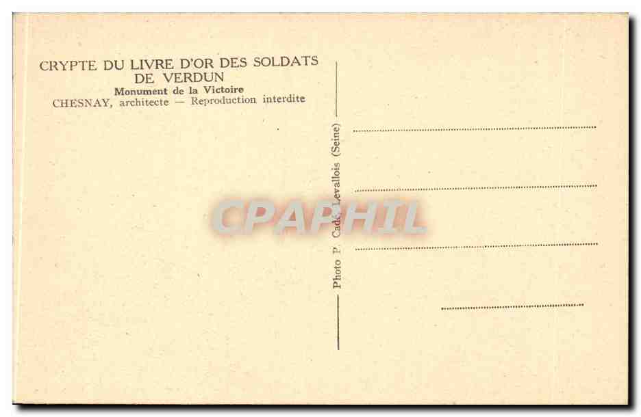 Crypte du Livre d'Or des Soldats de Verdun — Monument de la Victoire — Chesnay architecte — Reverso