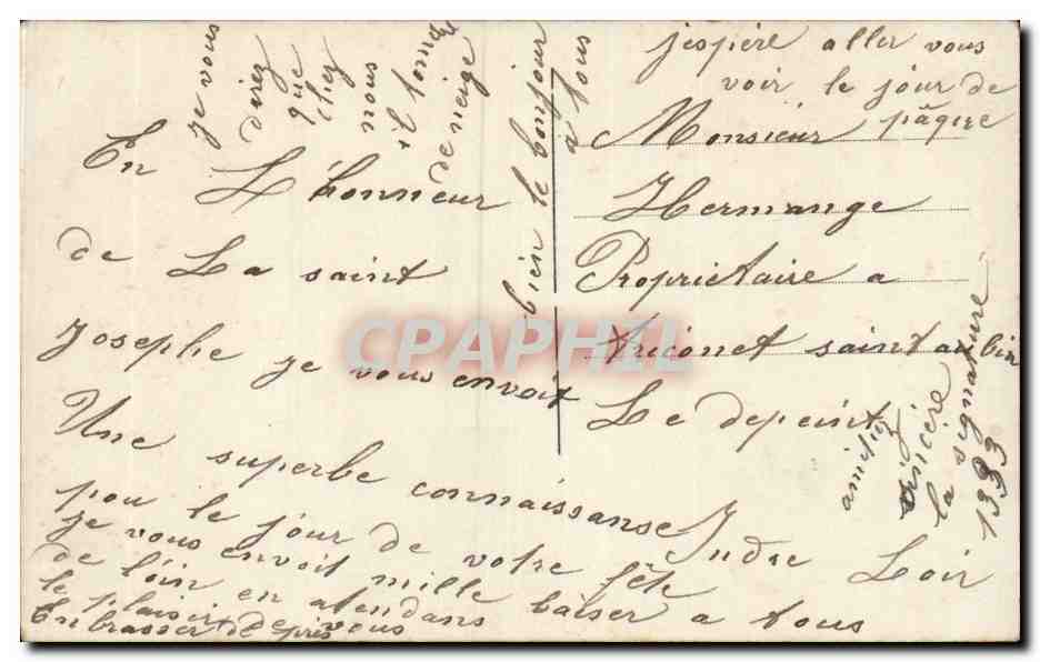 CPA Fantaisie Femme ( Veloute 745 ) — Achterkant