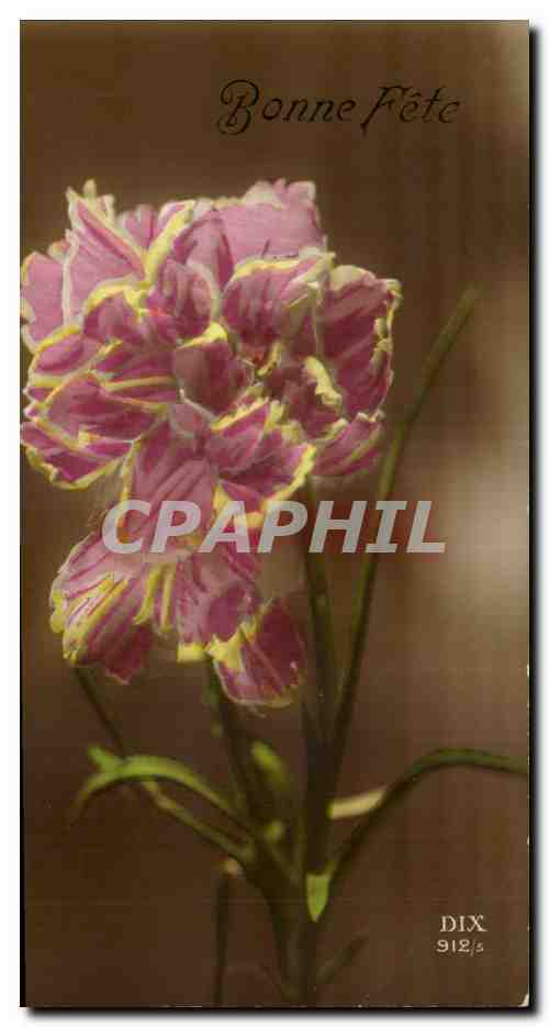 CPA Fantaisie Fleurs