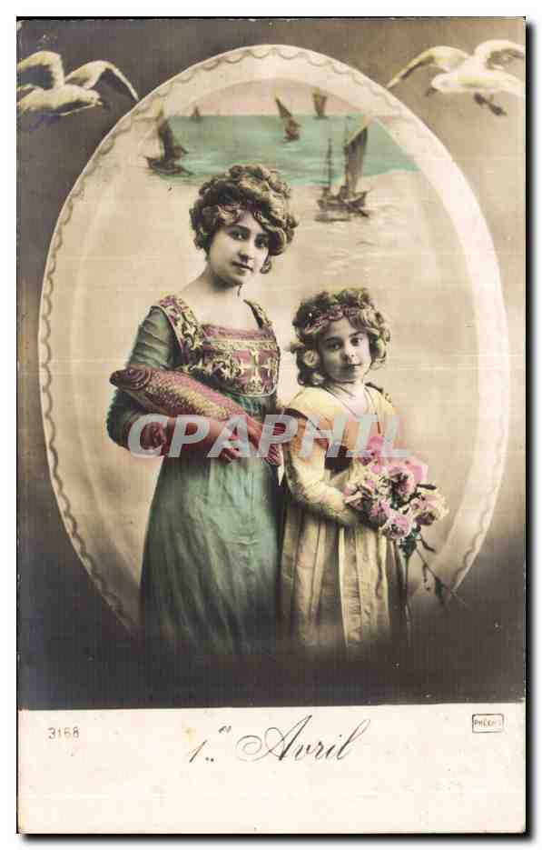 Femme et enfant — 1er Avril — PHELECH, n° 3168