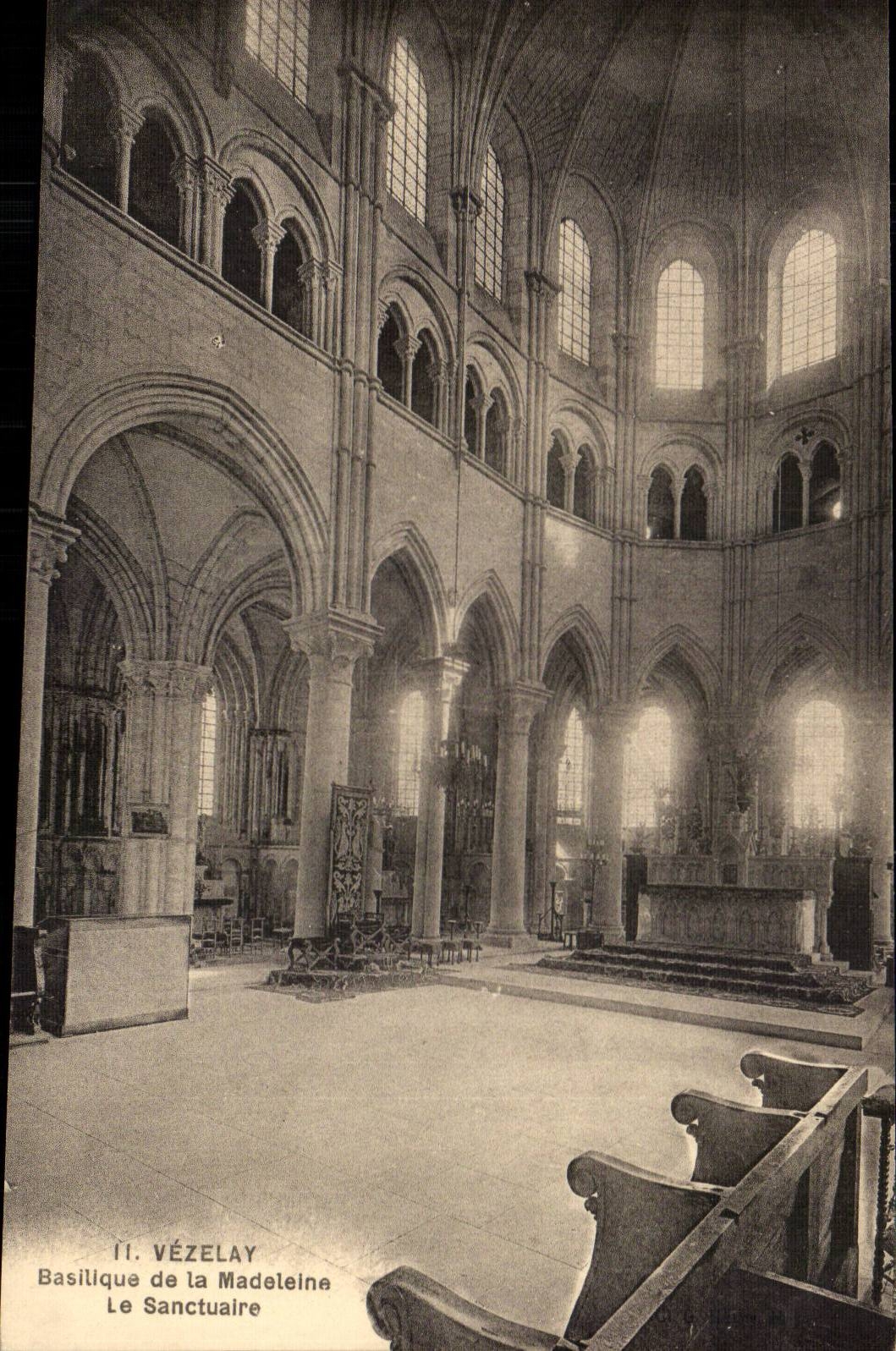 Basilique de la Madeleine — Le Sanctuaire — Vézelay