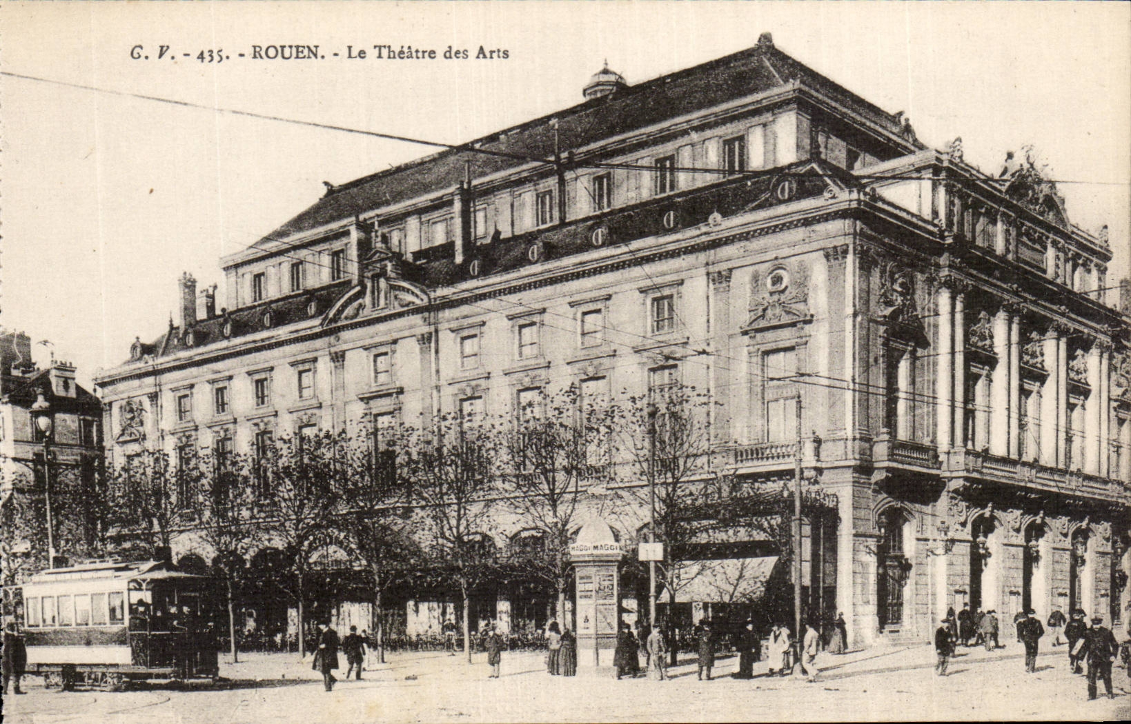 CPA Rouen Le theatre des Arts