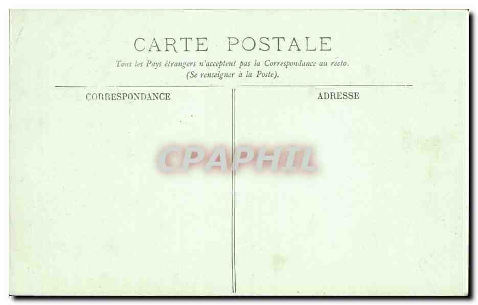 CPA Plougastel La fleche et le calvaire — Rückseite