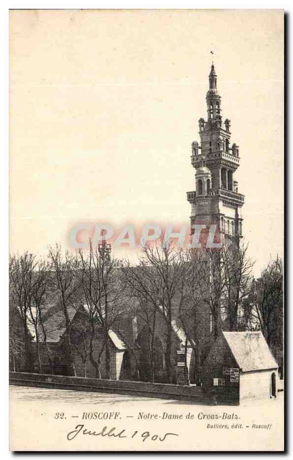 CPA Roscoff Notre Dame de Croaz Batz