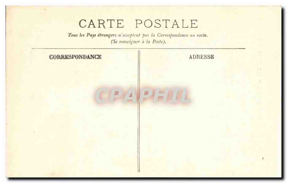 CPA Roscoff Notre Dame de Croaz Batz — Rückseite