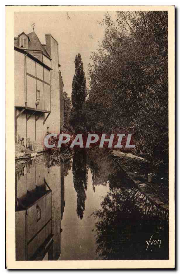 CPA Pont Aven Les bords de l'Aven