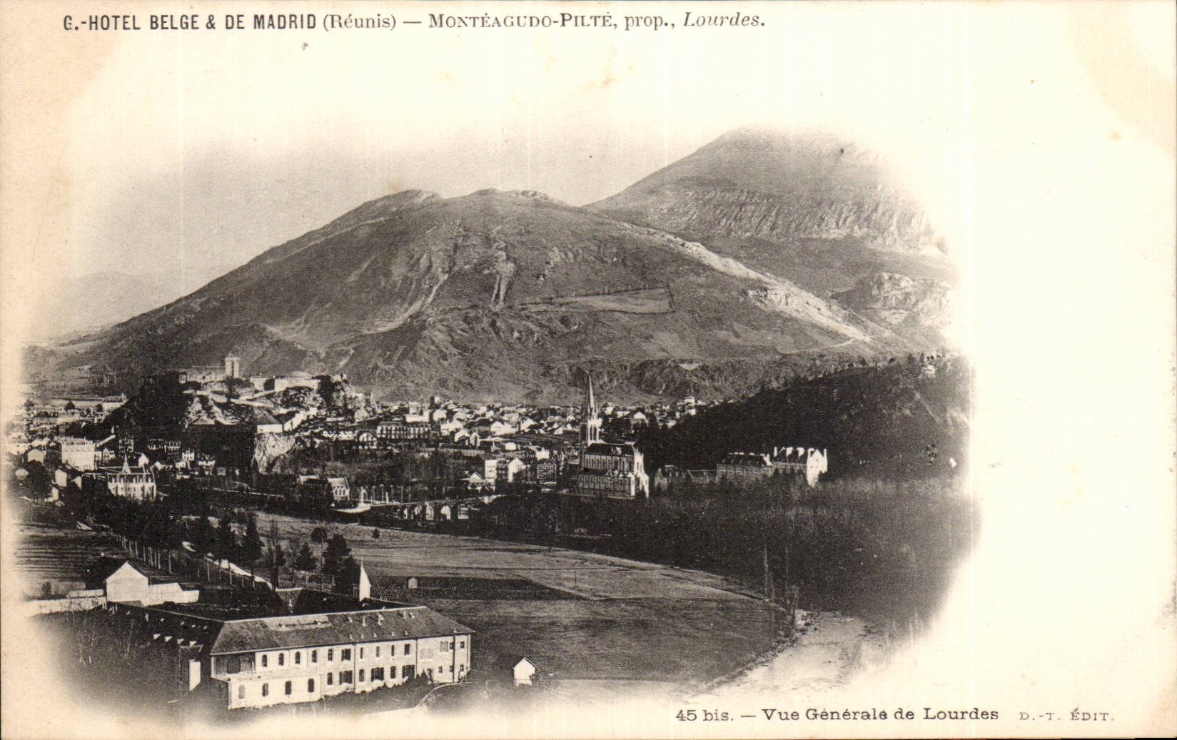 CPA Lourdes Vue generale