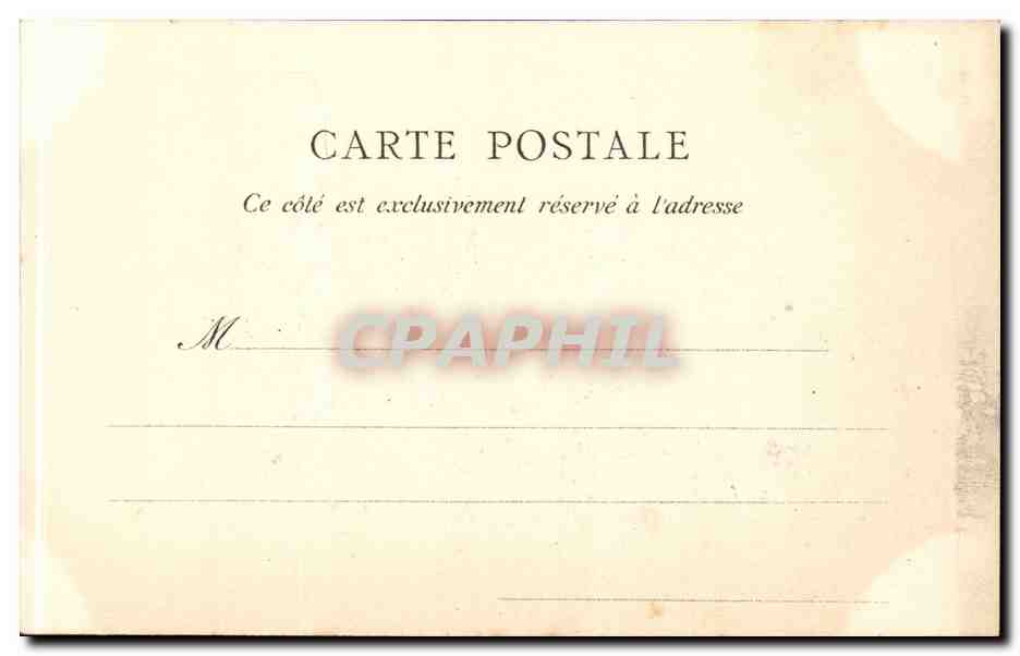 CPA Lourdes Vue generale — Verso