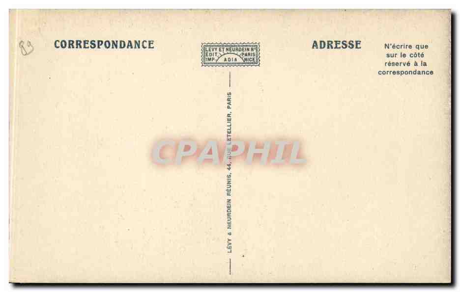 Vézelay — Basilique de la Madeleine — Chapiteau du huitième pilier de la Nef, côté Nord — Verso