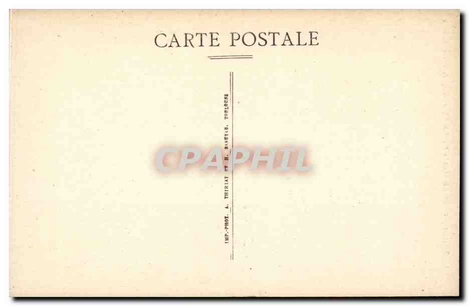 CPA Monastere de Sainte Marie de la Pierre qui Vire  — Verso