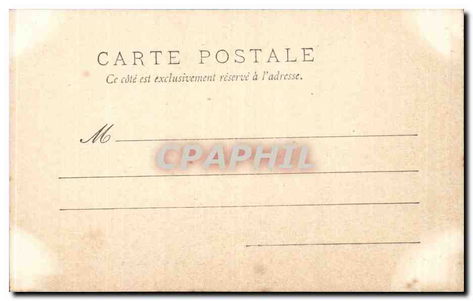 CPA Perigueux Palais de justice et boulevard Michel Montaigne — Back