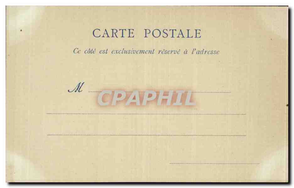CPA Amboise Le chateau La grossse tour  — Rückseite
