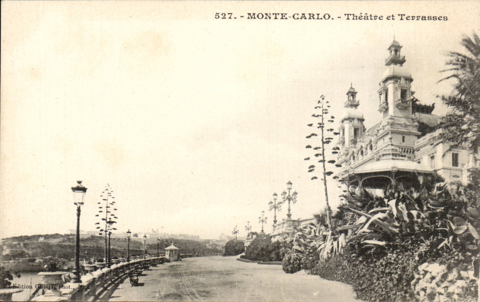 CPA Monaco Monte Carlo Theatre et terrasses