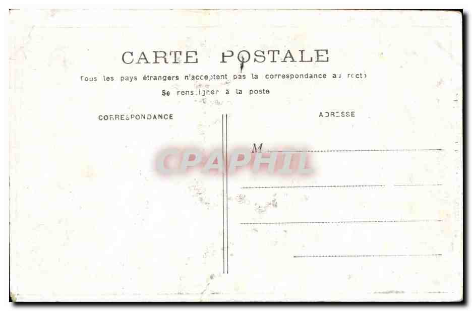 CPA Paris Tombeau de Napoleon 1er — Rückseite