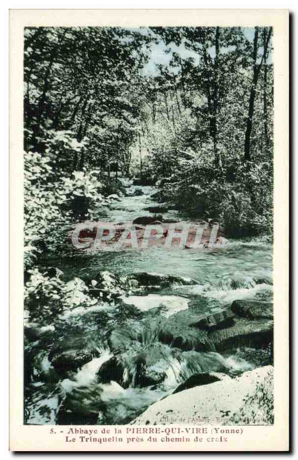 Abbaye de la Pierre-qui-Vire (Yonne) — Le Trinquelin près du chemin de croix — Éditeur de l'Abbaye