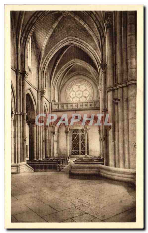 CPA Abbaye de la Pierre qui Vire Eglise La nef