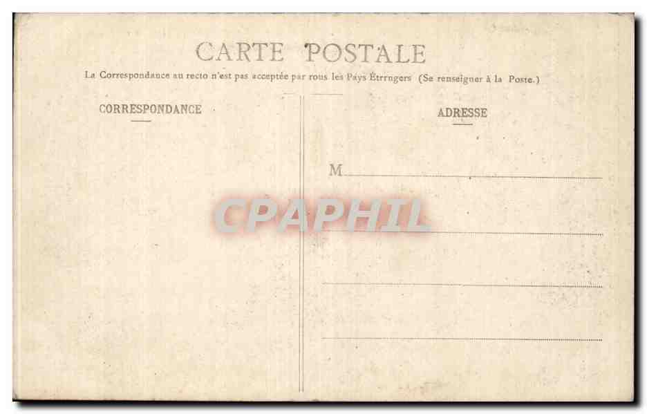 CPA Le sommet du Puy de Dome — Verso