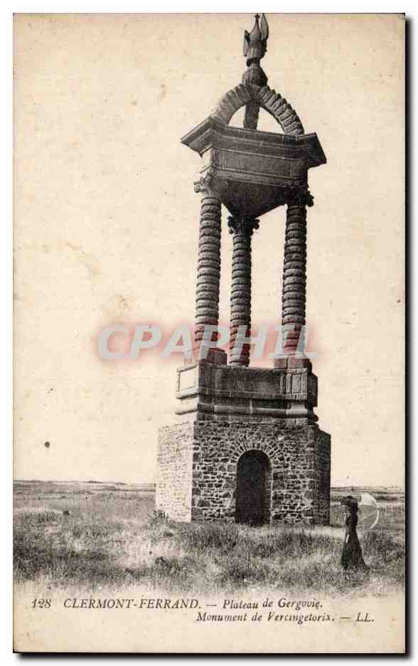 Clermont-Ferrand — Plateau de Gergovie, Monument de Vercingétorix — LL. n°128
