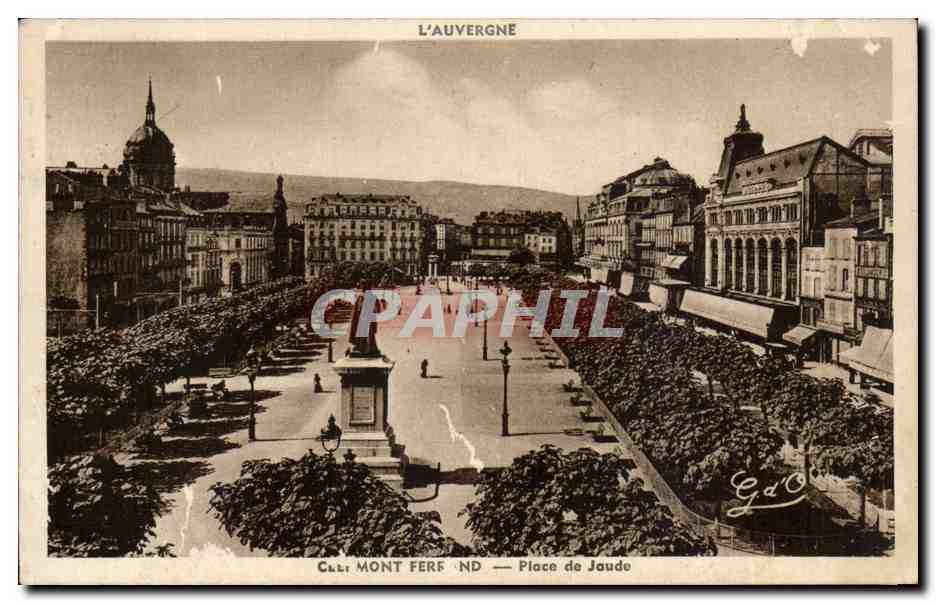 Montferrand — Place de Jaude — éditeur J. Gouffé, n° 091