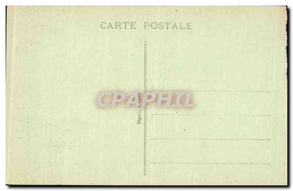 CPA Besse Le beffroi cote Nord — Verso