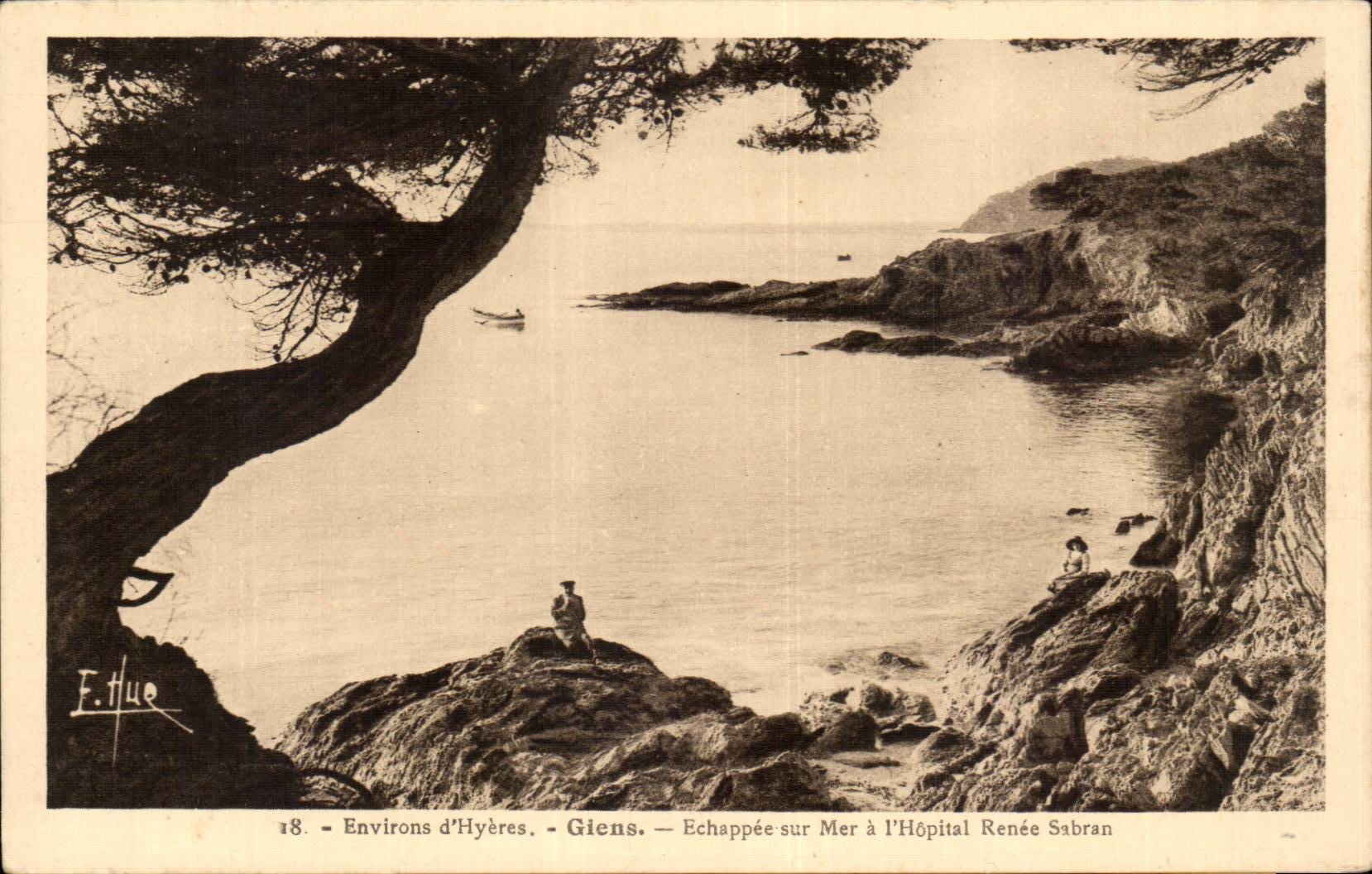 Environs d'Hyères - Giens — Echappée sur Mer à l'Hôpital Renée Sabran — F. Hue