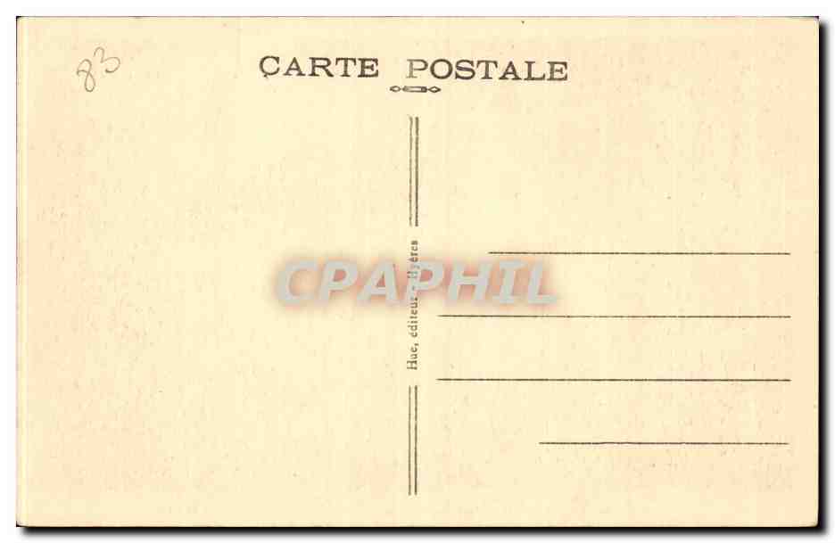 Environs d'Hyères - Giens — Echappée sur Mer à l'Hôpital Renée Sabran — F. Hue — Achterkant