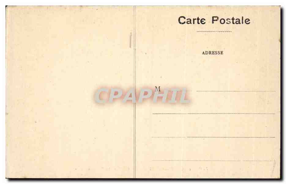 CPA Palais de Compiegne Interieur du palais La salle des fetes — Verso