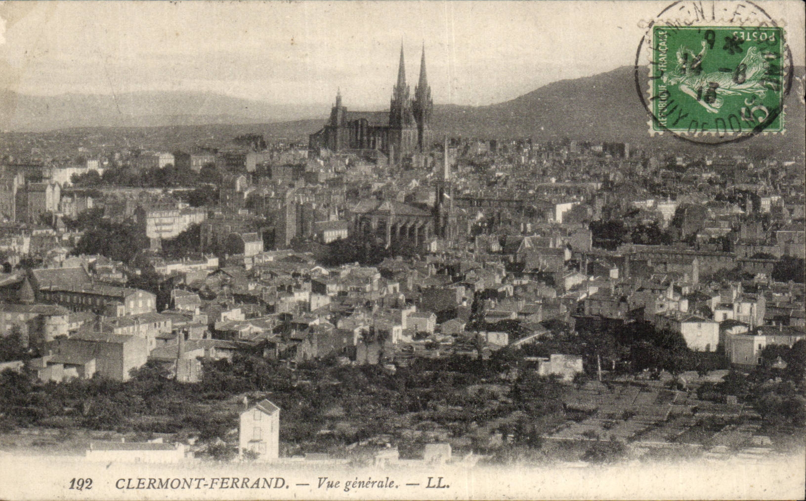 CLERMONT-FERRAND — Vue générale — LL.