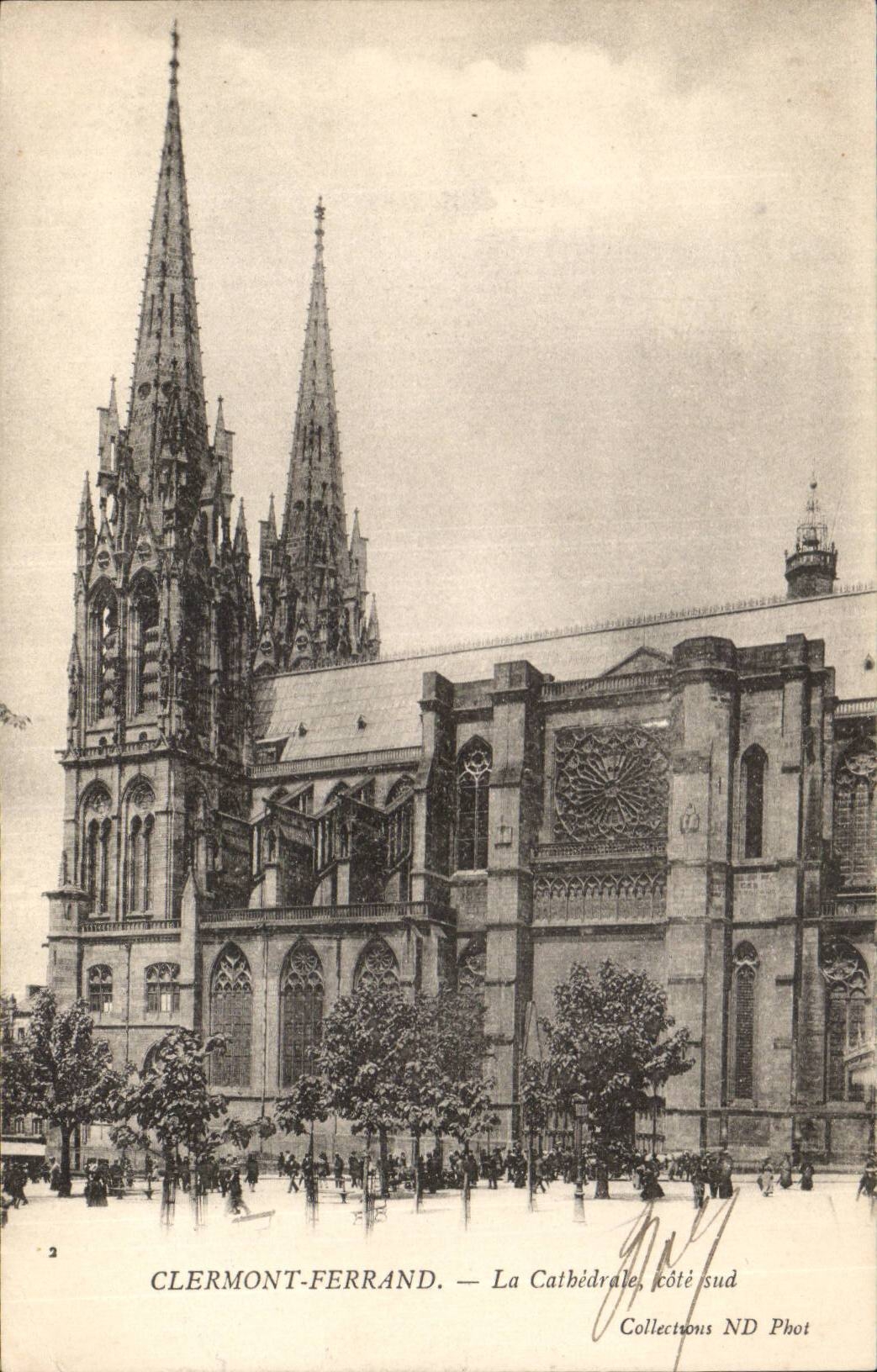 Clermont-Ferrand — La Cathédrale, côté sud — Collections ND Phot