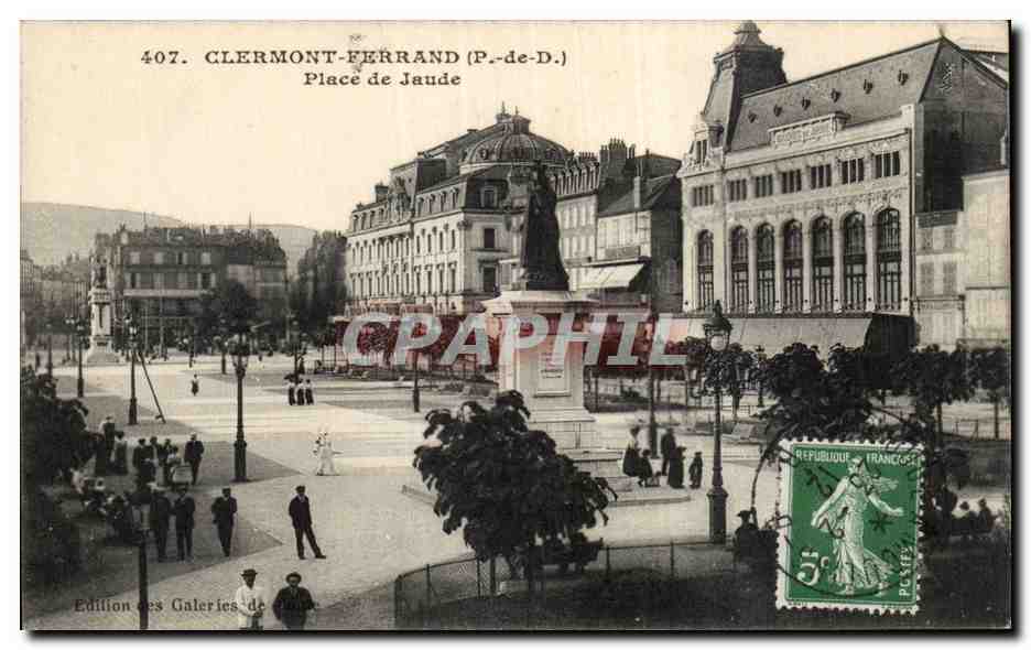 CPA Clermont Ferrand Place de Jaude