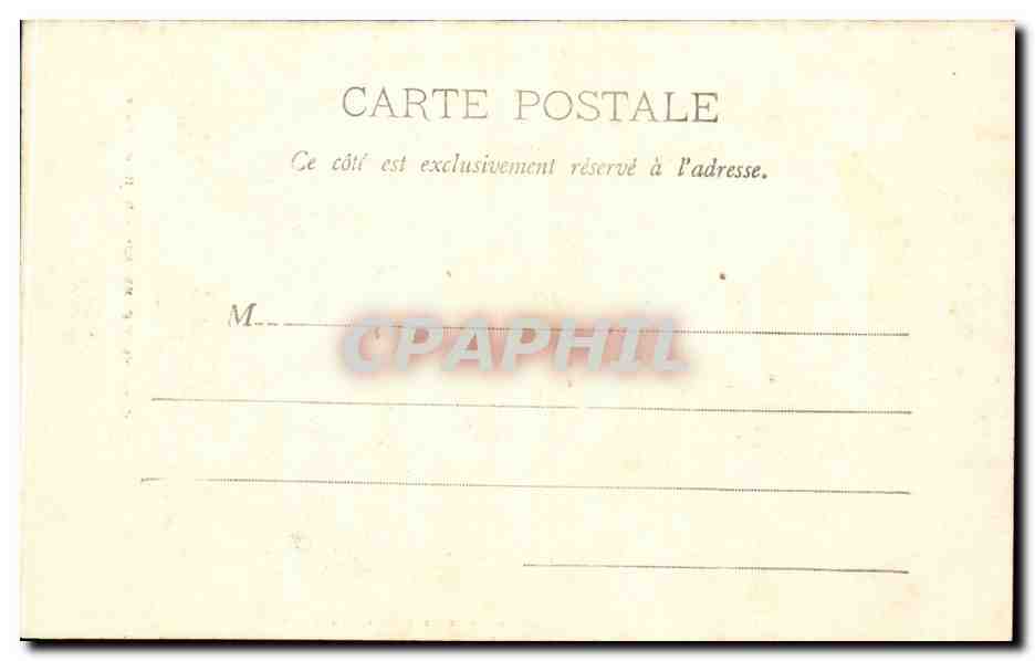 CPA Clermont Ferrand ND du port — Rückseite