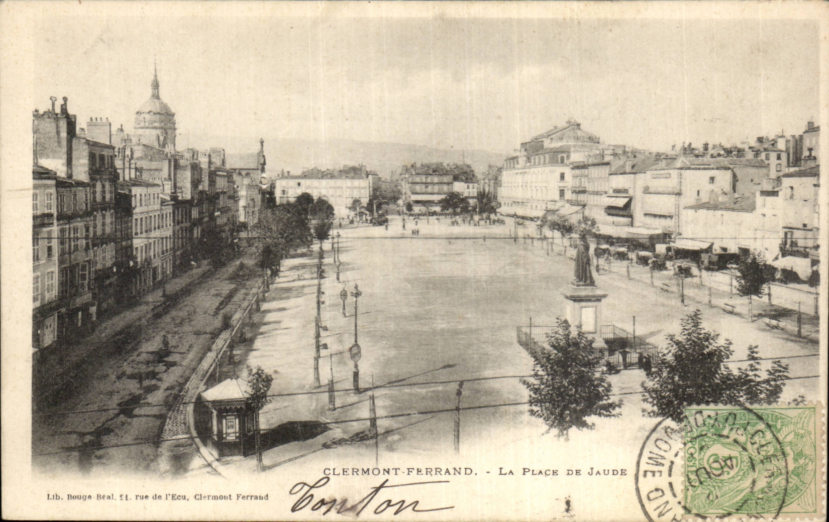 CPA Clermont Ferrand La place de Jaude