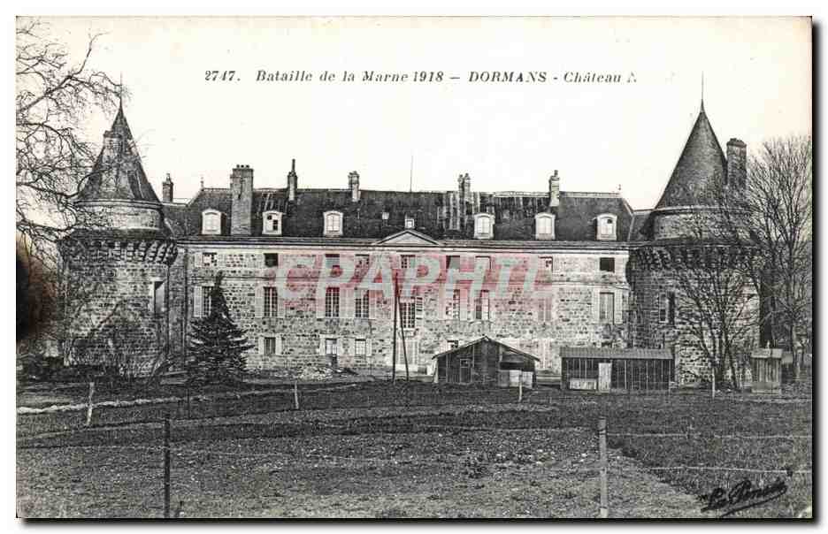 CPA Bataille de la Marne 1918 Dormans Chayeau