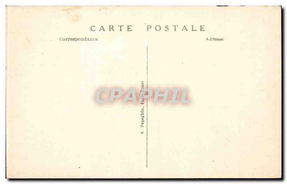 CPA Exposition internationale des Arts Decoratifs Paris 1925 Pavillon National de Belgique Horta — Rückseite