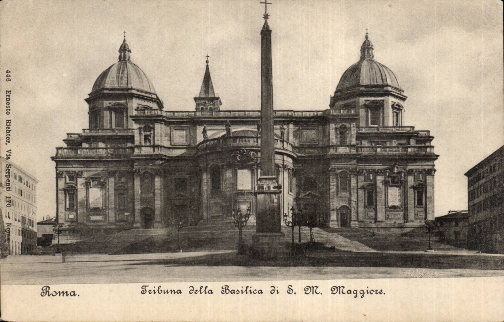 CPA Italie Italia Roma Tribuna della basilica di S M Maggiore
