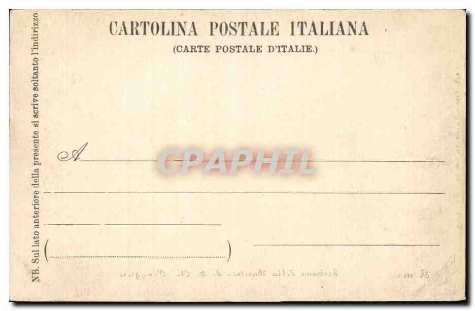 CPA Italie Italia Roma Tribuna della basilica di S M Maggiore — Rückseite