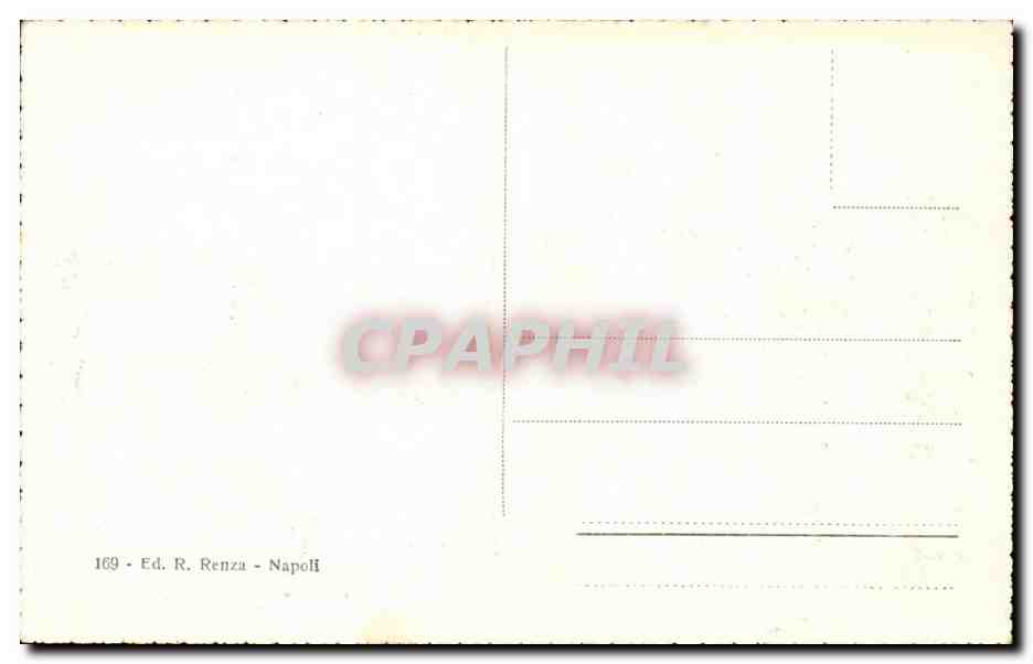 CPA Italie Italia Napoli Panorama — Verso
