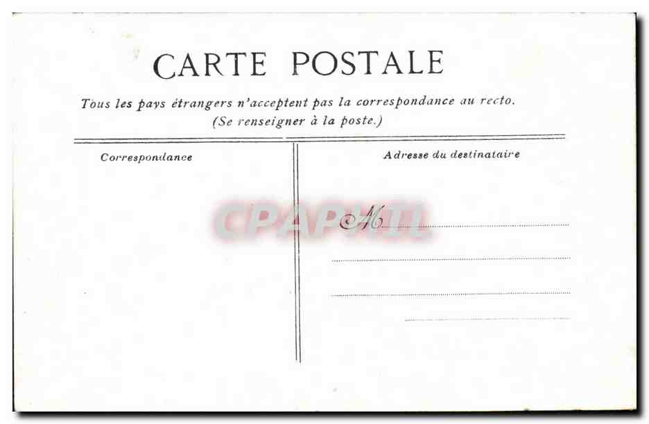 CPA Versailles Parc du petit Trianon La laiterie et maison de la reine — Verso