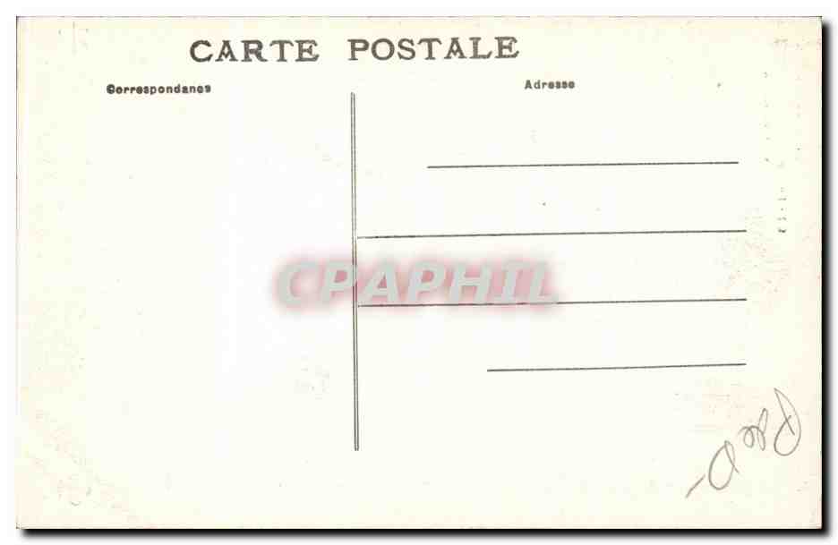 CPA La Bourboule Vers Vendeix Berger et ses vaches — Rückseite
