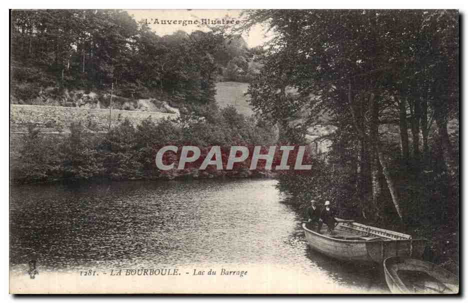 CPA La Bourboule Lac du barrage