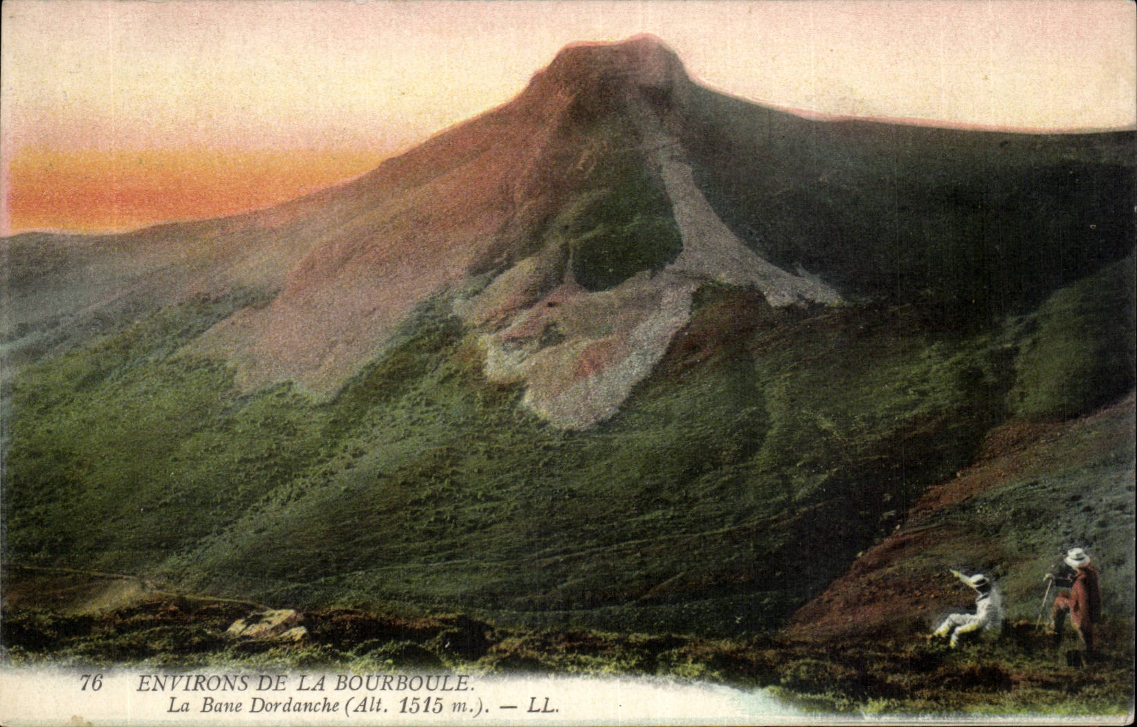Environ de La Bourboule — La Bane Dordanche (Alt. 1515 m.) — LL