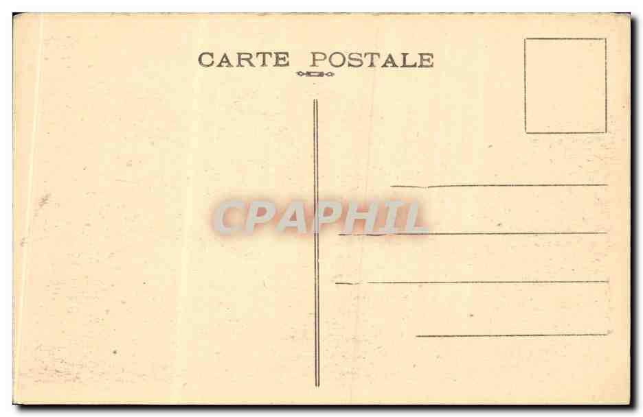 CPA La Bourboule Sommet de la roche des Fees — Rückseite