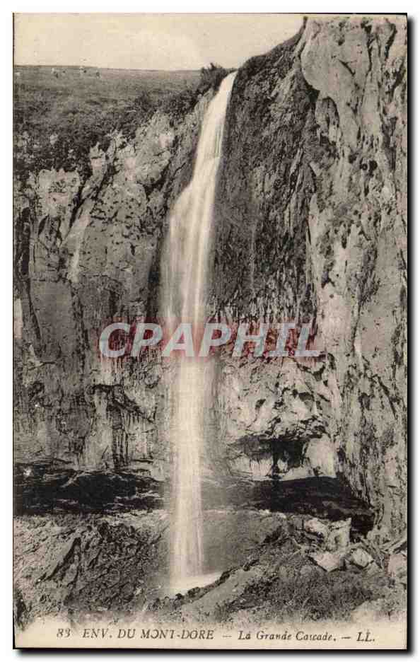 Env. du Mont-Dore — La Grande Cascade — LL.