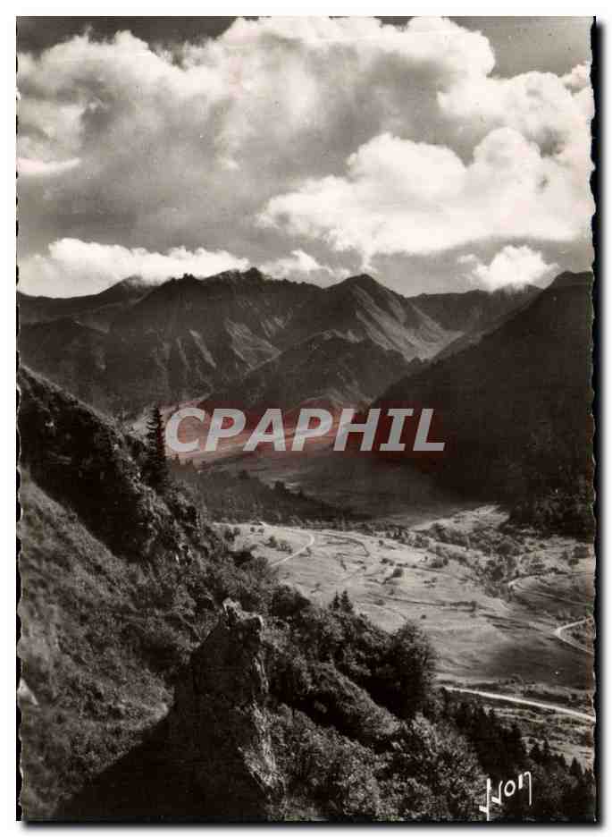 CPSM Le Mont Dore La chaine des Monts Dore