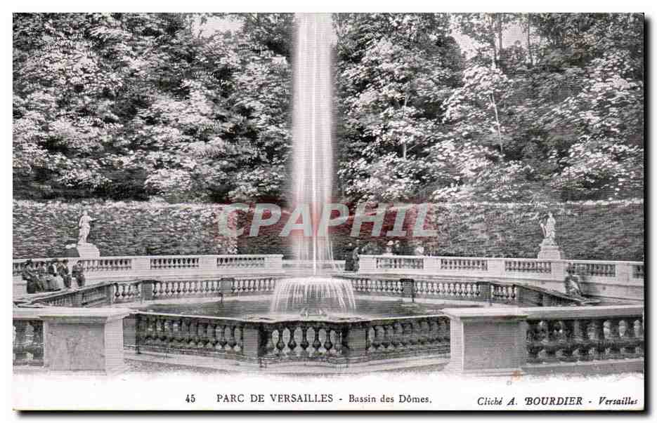 CPA Versailles Bassin des Domes